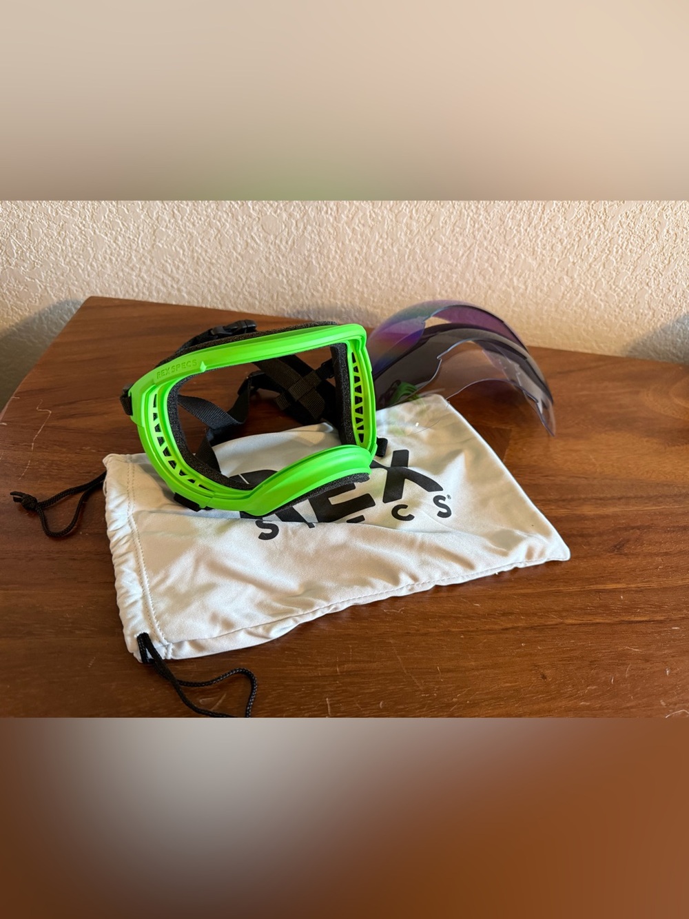 Rex Specs Dog Goggles V2 Large L Neon Green